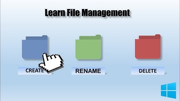 Learn File Management: Creating, Renaming, and Deleting Folders Made Easy!