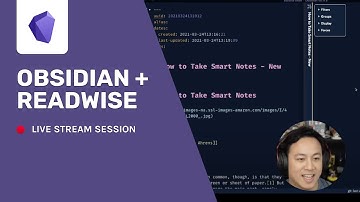 Adventures with Obsidian and Readwise
