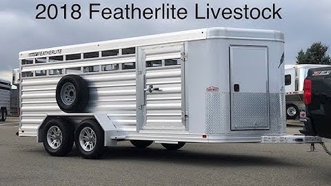 2018 Featherlite Livestock