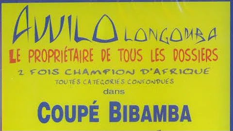 Awilo Longomba - Coupé Bibamba Vidéos (DVD 1998)