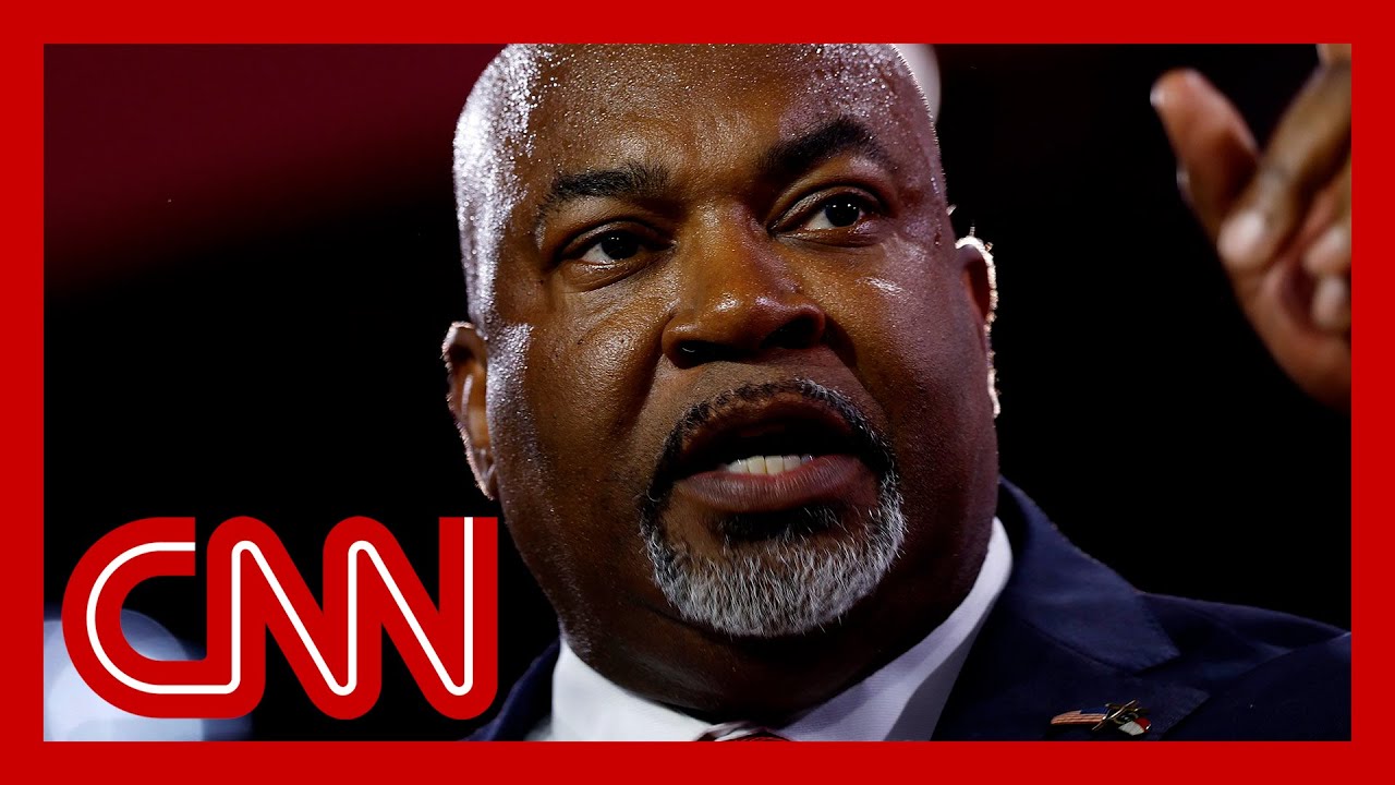 ⁣North Carolina GOP nominee for governor Mark Robinson responds to report about disturbing posts