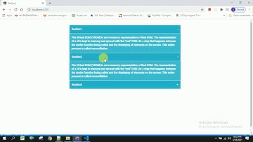 How to create a reusable accordion from scratch in angular.