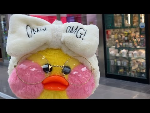 #Lalafanfan Милка шоппинг с уточкой #лалафанфан Duck Milka Shopping nastushik