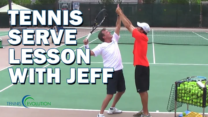 TENNIS SERVE LESSON | Tennis Lesson On The Serve