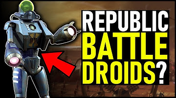The SECRET Republic BATTLE DROIDS created during the Clone Wars | Star Wars Legends