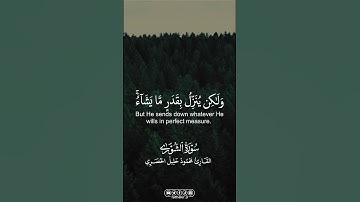 من سورة الشورى || القارئ محمود خليل الحصري |