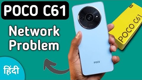 Poco C61 network problem kaise solve kare, how to solve internet problem in poco, mobile data not wo