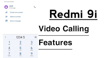 Redmi 9i How To Use Video Calling | Redmi 9i Video Calling Kaise Kare