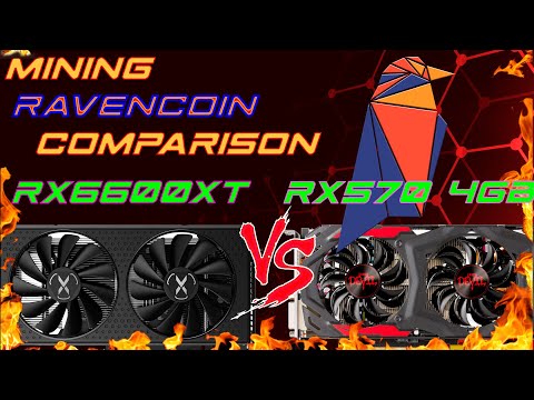 RX6600XT vs RX570 Mining Ravencoin RVN After The Merge | EP-024