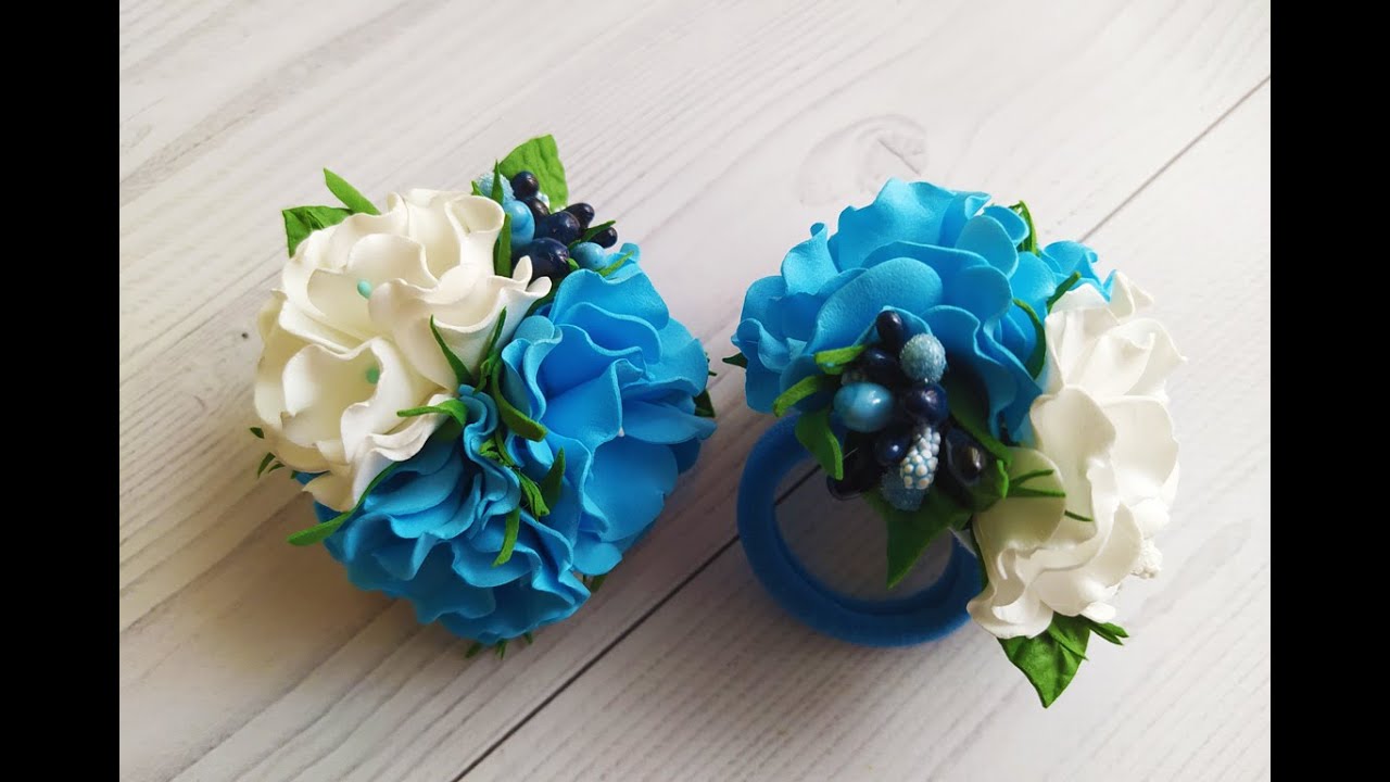 🌷Простые Цветочки из Фоамирана💕