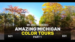 Amazing Michigan Color Tours: Lake Dubonnet, S01E01P01 - 8K 360 VR Experience - Michigan In VR