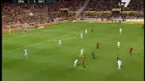 Spagna - Inghilterra 2 - 0 del 12 02 2009
