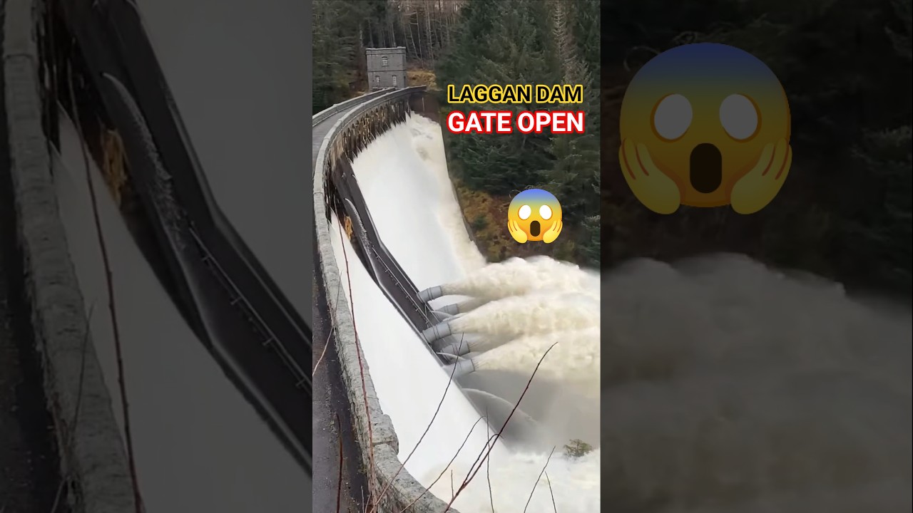 Laggan Dam Gate Open 📢 