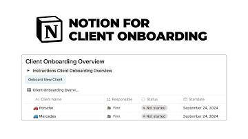 Notion for Client Onboarding