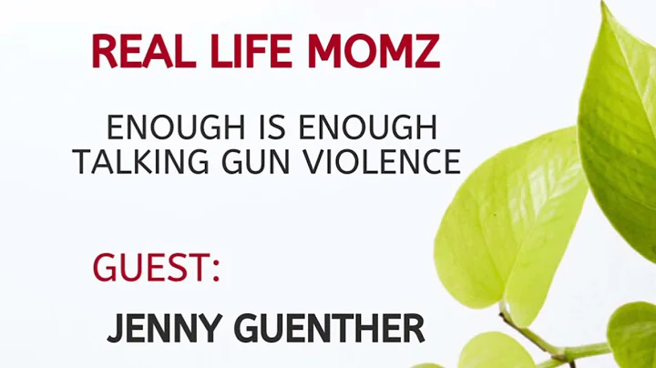 Enough is Enough, Talking Gun Violence @Real Life ...
