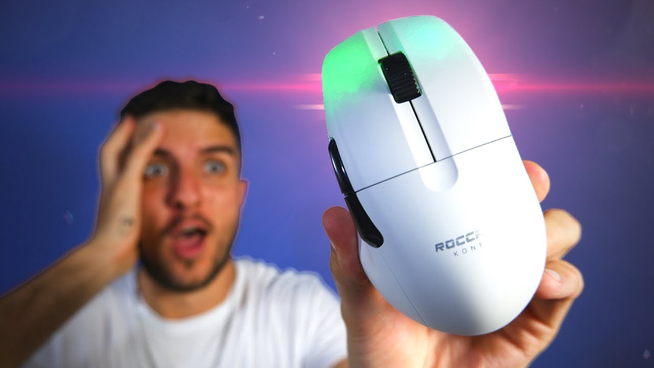 Roccat Kone Pro Air El Mejor Mouse Gaming Inslambrico Review En Espanol Youtube