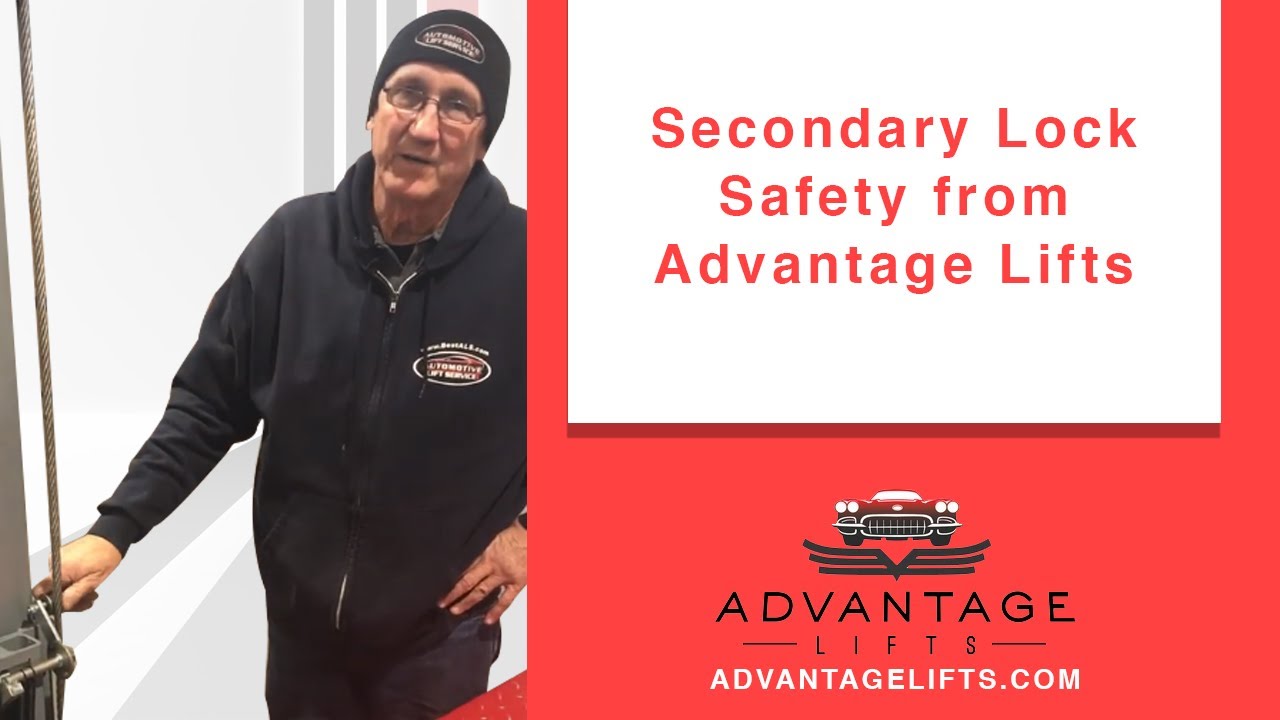 Secondary Lock Safety from Advantage Lifts - YouTube