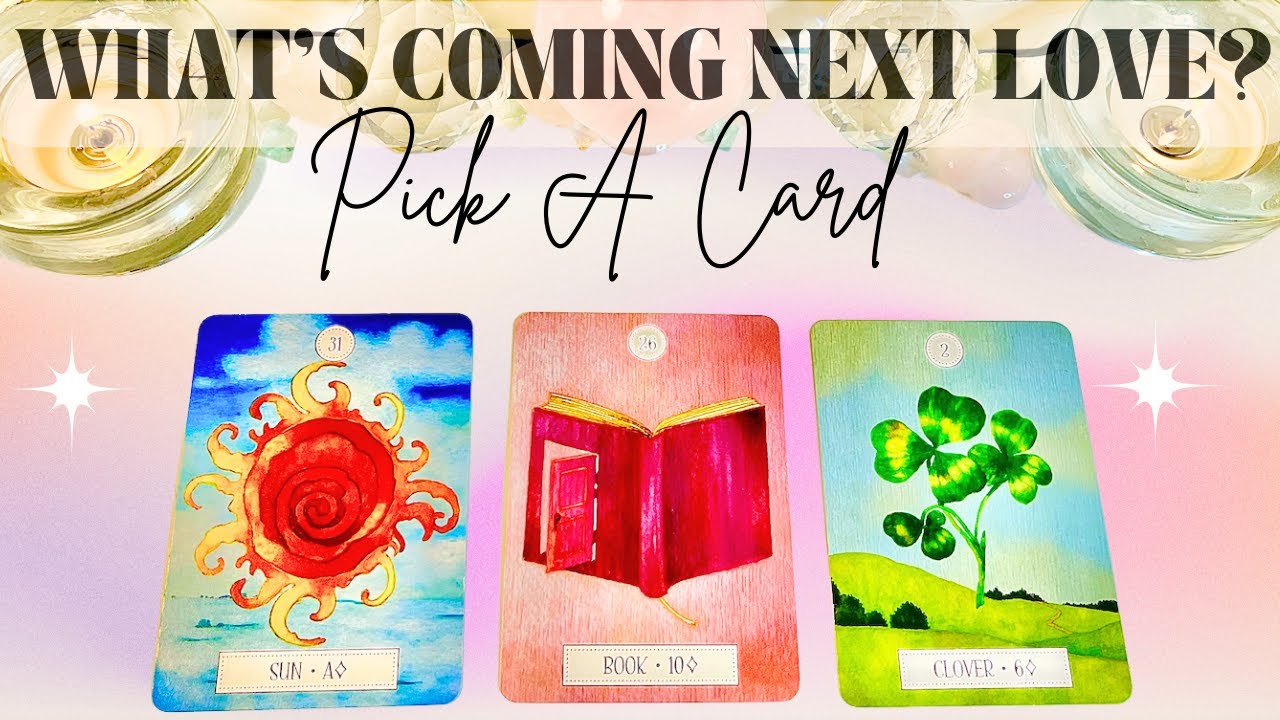 WHAT'S COMING NEXT IN LOVE? ️‍🔥💘🥰 Pick a Card Love Tarot Reading - YouTube