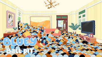 Bluey - Watch What 100,000 Balls Do to the House!