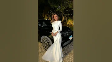 فستانك الابيض اللى هياخد منك حته ملك زاهر 