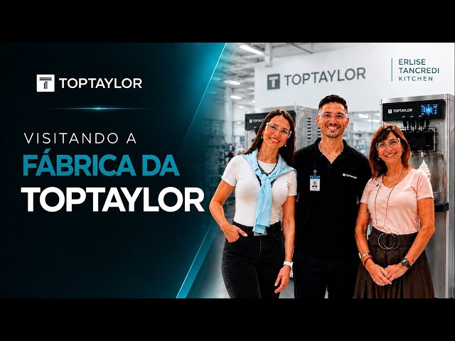 Visitando a Fábrica da TOP TAYLOR em São Paulo.