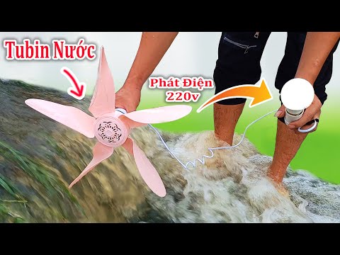 Video Không Lo Mất Điện Nữa Rồi - Cách Chế Máy Phát Điện... - youtube
