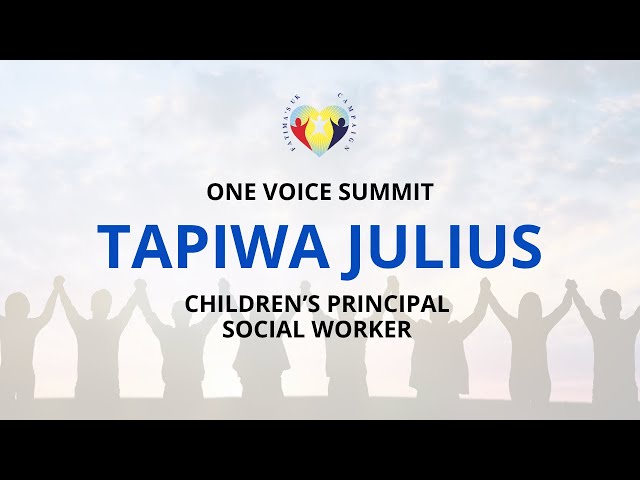 Play An interview with Tipwa Julius | Principle Social Worker