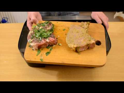 Электрический гриль Филипс с настоящим дымком! кратенький обзорчик