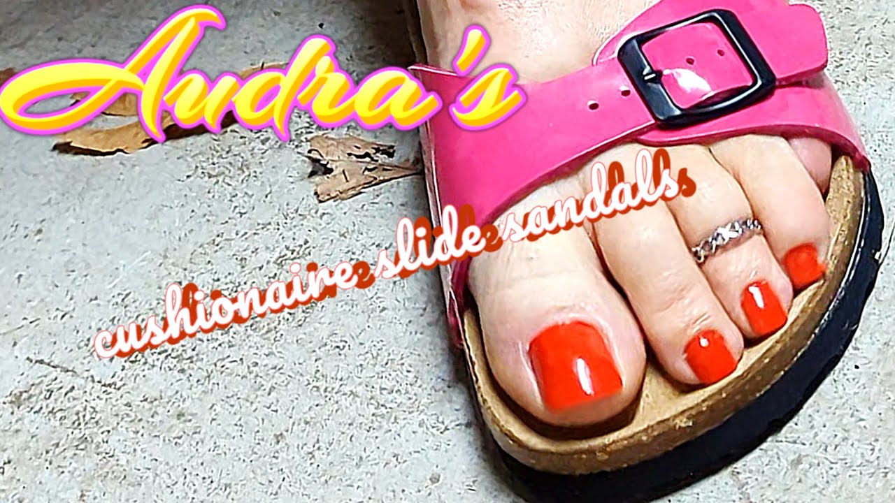 😍 Audra's cushionaire slide sandals 