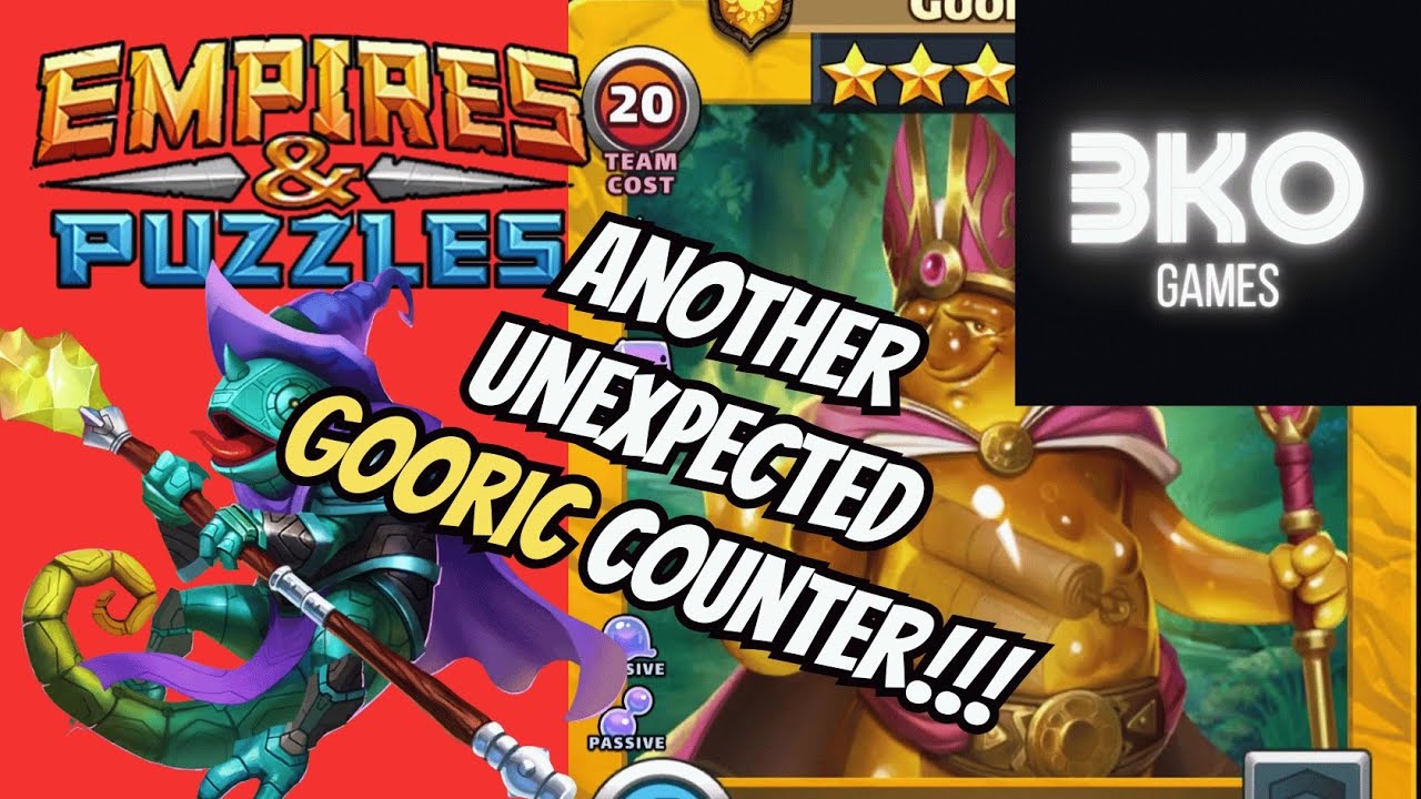 Another Unexpected Gooric Counter - Guardian Chameleon!!! Empires & Puzzles