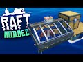 AUTOMATED GARBAGE COLLECTION! Raft Modded Episode 4