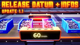 Release Datum &amp; neue Infos zu Satisfactory Update 1.1