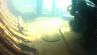 Gopro Hero 2 - Lépave Du Bateau Asklipios El Haouaria Nabeul