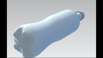 Mechanical Design With UG Unigraphics NX - Drink Bottle