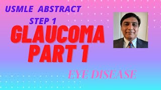 GLAUCOMA PART 1,EYE Disease ( USMLE STEP 1 )