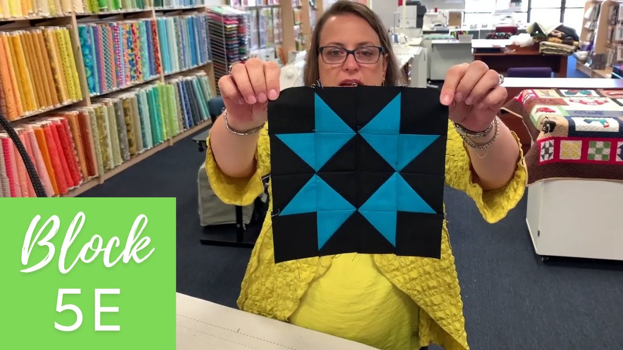 Block 5E SewALong with Joan! YouTube