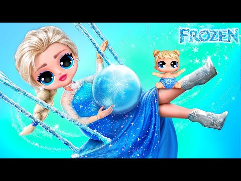 アナと雪の女王:エルサとアナがママになった！ディズニープリンセスの