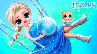 アナと雪の女王:エルサとアナがママになった！ディズニープリンセスの