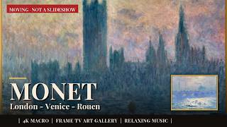 MONET IN LONDON & VENICE - Fog, Water, Cathedrals | 3 Hours of 4K Art for Frame TV screenshot 4