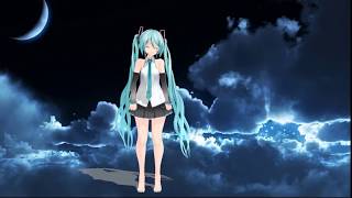 Mmdつみ式ミクさんでApple Pie　正面固定
