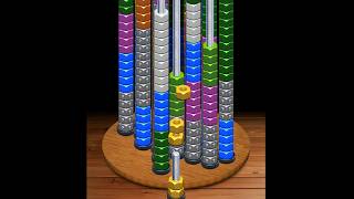 Nut Stack Sort Puzzle - Level 2 | Complete Solution | No Commentary