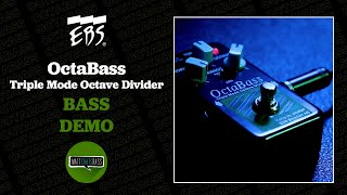 EBS Octabass Triple Mode Octave Divider (Bass Demo)