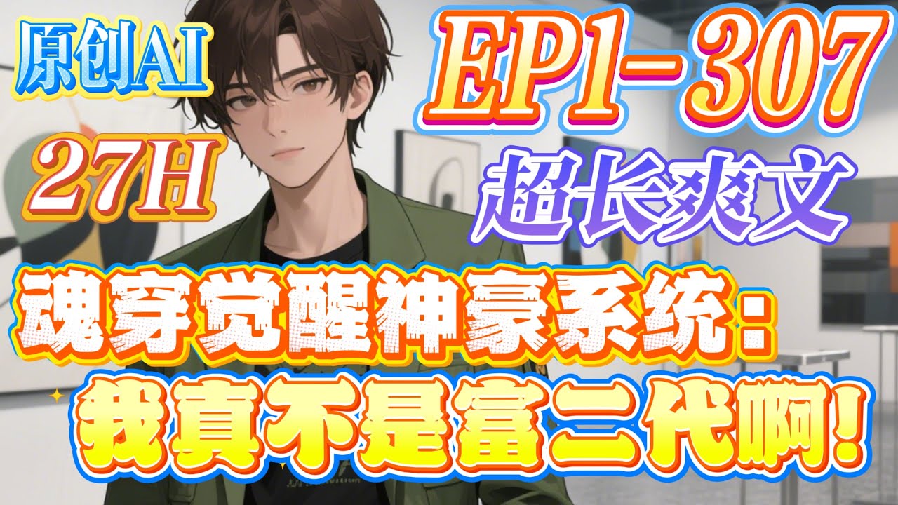 【🎉连载更新🎉】《魂穿觉醒神豪系统：我真不是富二代啊！》第1-307集 |刚魂穿就觉醒神豪系统是什么体验？ 名表，豪车，别墅，公司全部送。 钱越花越多，美女疯狂倒贴。 #西瓜推文