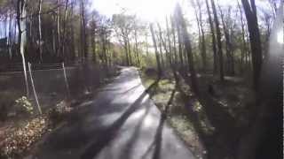 Longboard downhill in Darko, the girl's perspective!