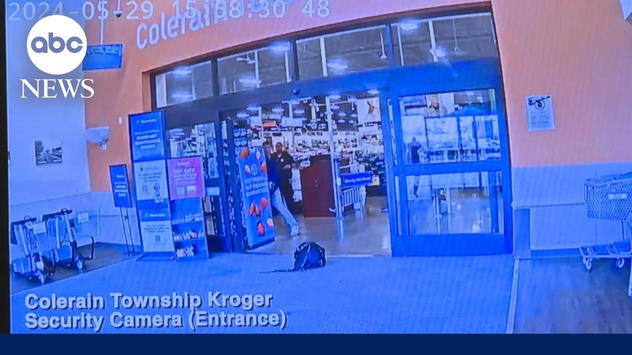 Bodycam released of Kroger shootout