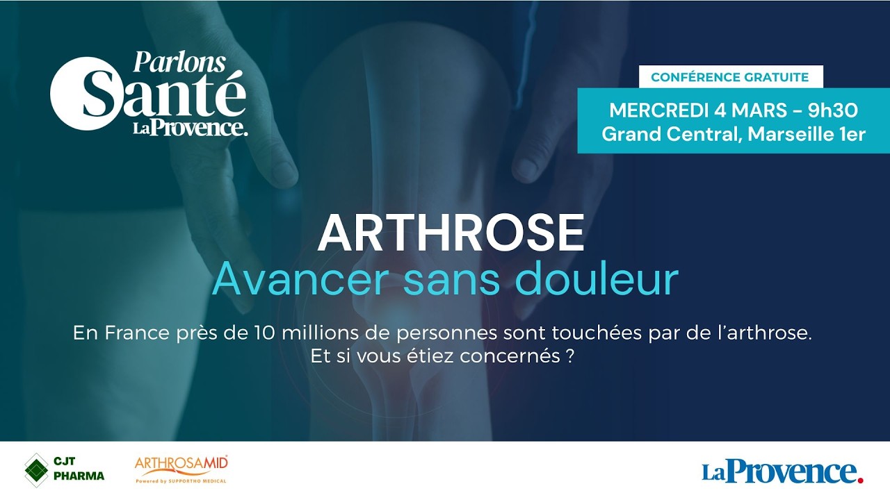 Parlons Santé - Arthrose, avancer sans douleur.