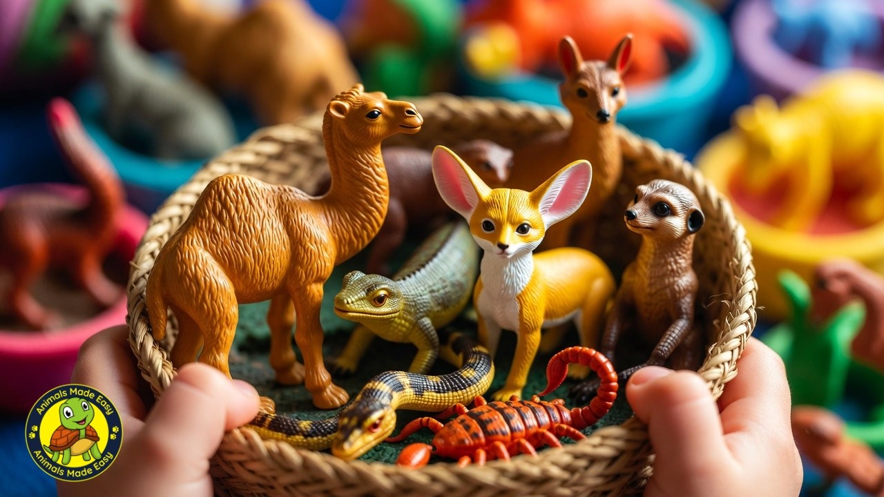 Desert Animals for Kids | Learn Desert Animals | Animals Made Easy ...