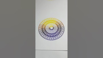 Watch Spirograph Designs Unfold! | #spirograph #relaxing #viral #art #asmr #satisfying