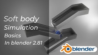 How to make soft body simulation in blender 2.81 (MINI OBSTACLE COURSE)