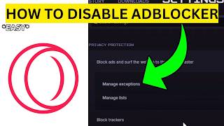 How To Disable Ad Blocker on Opera GX(EASY)